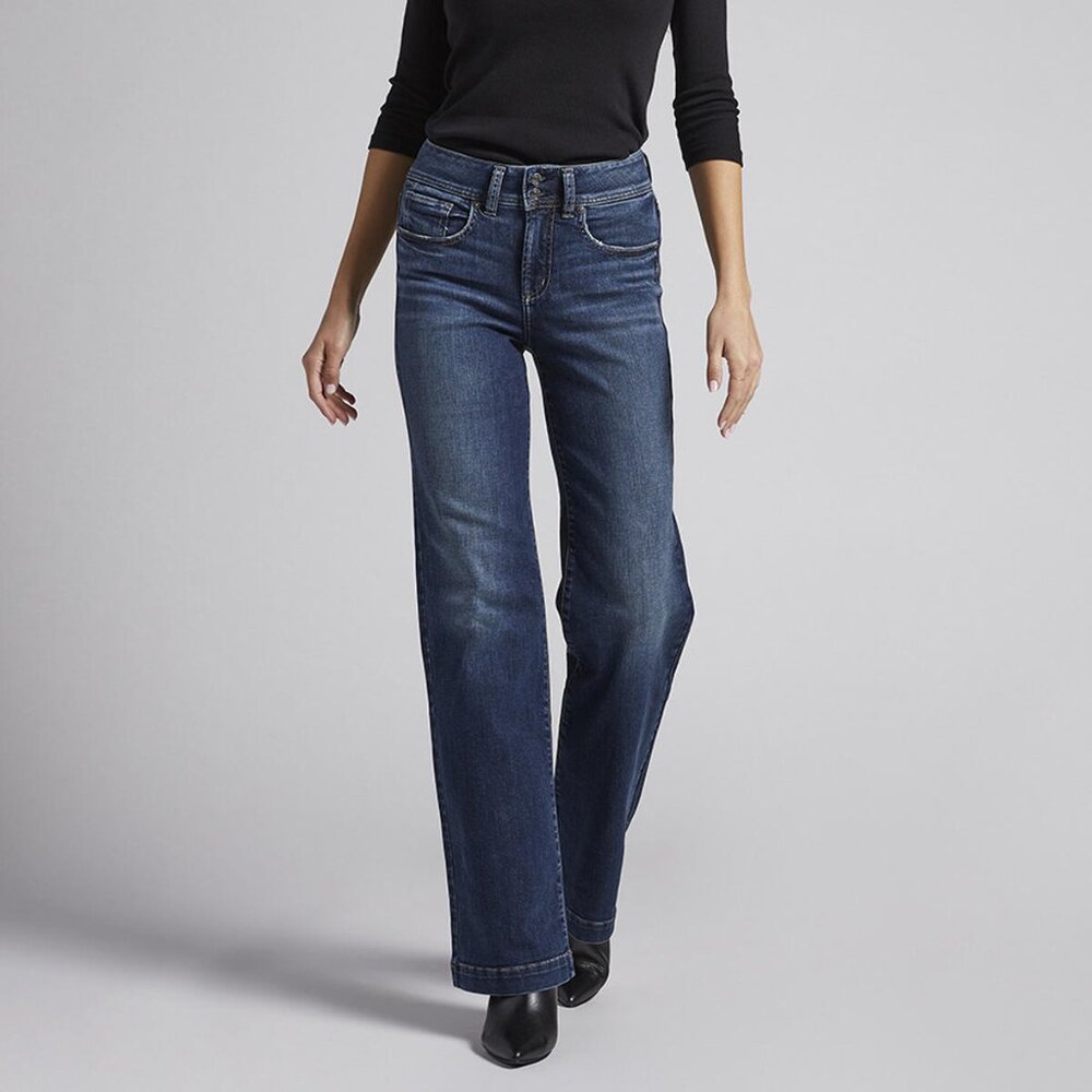 Silver Jeans Avery Curvy Fit Trouser, Tall Long Inseam, 30x33